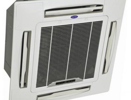 Ar Condicionado Split Cassete Carrier Slim 48000 BTUs Frio Trifásico em Guarantã do Norte MT