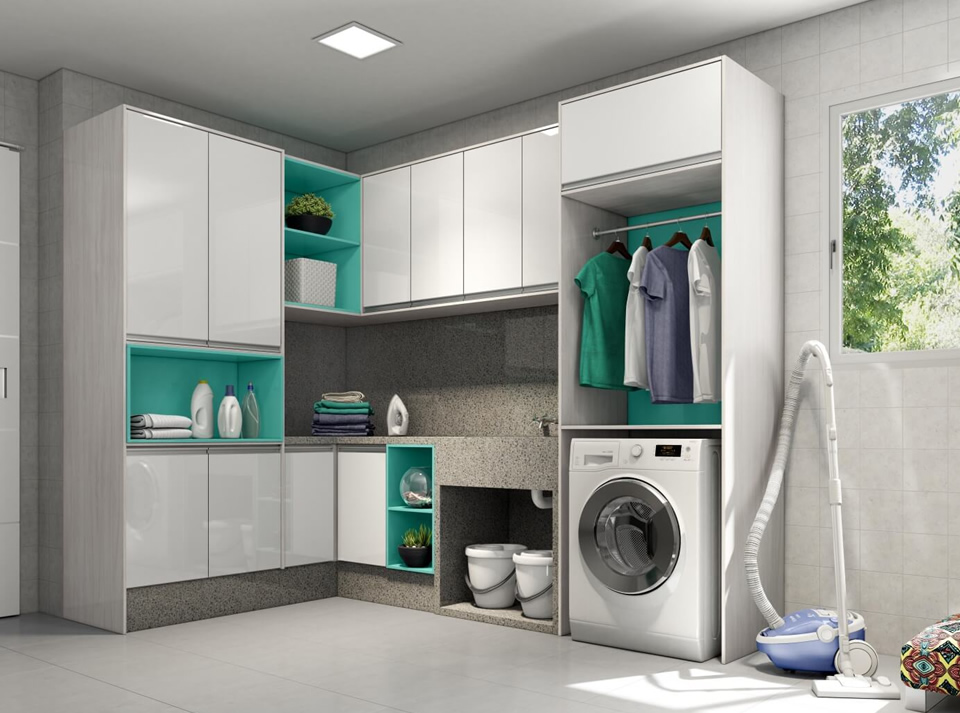 Móveis para &Aacute;rea de Servi&ccedil;os em Sinop, MT