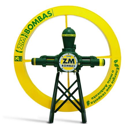 BOMBAS ZM ACIONADAS POR RODA D'ÁGUA 
