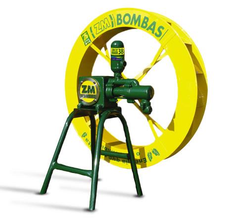 BOMBAS ZM ACIONADAS POR RODA D'ÁGUA 