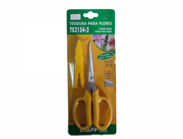 TESOURA P/ PODA PARA FLORES 18,5 CM