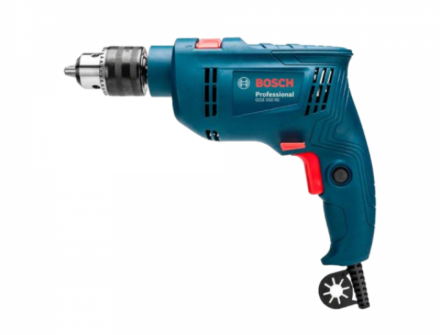 FURADEIRA IMPACTO GSB 550W RE 110V E 220V BOSCH