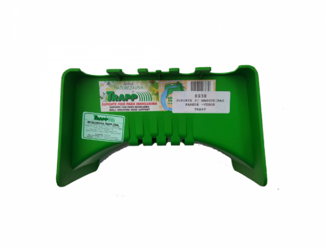 SUPORTE P/ MANGUEIRAS PAREDE -VERDE