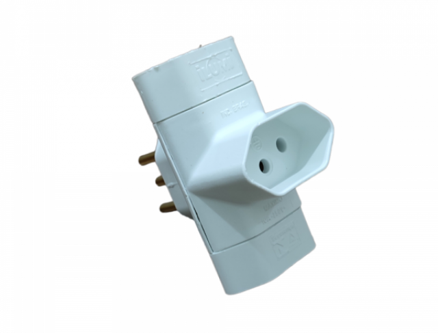 PINO TE P/ TOMADA 2P+T 3 SAIDAS