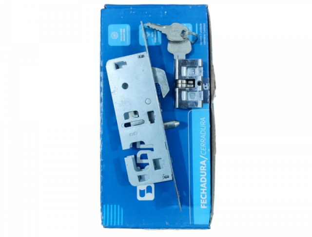 FECHADURA PORTA DE CORRER BICO DE PAPAGAIO CROMADO EXTERNA