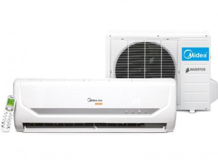 Ar-Condicionado Split Midea Liva Inverter 12.000 BTUs Quente e Frio Branco