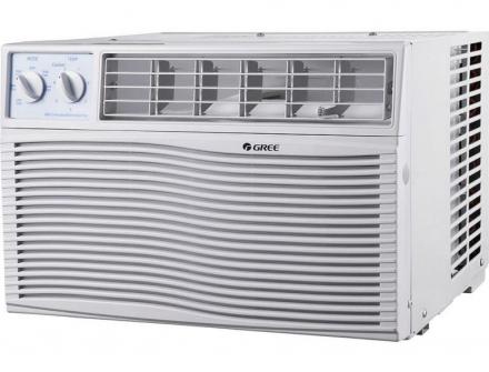 Ar-Condicionado Janela 10000 Btus Gree GJC10BL Frio Branco