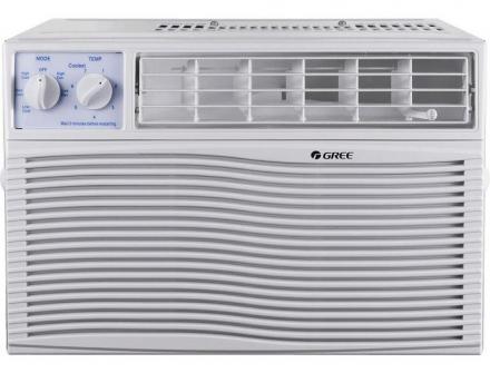 Ar-Condicionado Janela 10000 Btus Gree GJC10BL Frio Branco