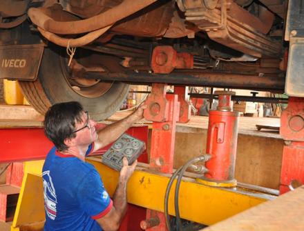 Troca de terminais de direção 